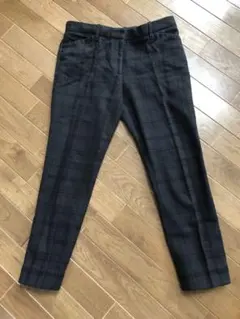 チェック柄クロップドパンツ☆GAP