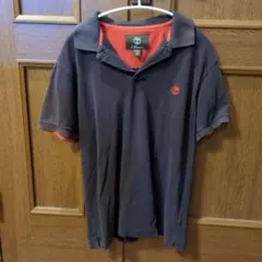 Timberland Earthkeepers ポロシャツ ネイビー/オレンジ