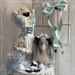 試着のみタグ付き♡Malymoon アリス風 メイド服 コスプレ衣装♡ - メルカリ