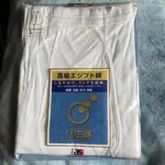高級エジプト綿 Lサイズ ホワイトアンダーウェア
