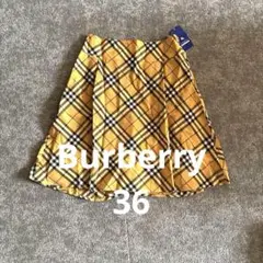 【新品】 Burberryミニスカート36