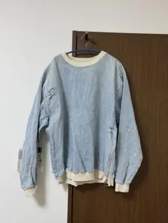 ZARAデニムトレーナー Mサイズのサムネイル
