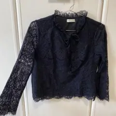 earth music&ecologyレース 長袖ブラウス