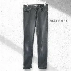 美品✨ MACPHEE TOMORROWLANDブラック スキニーデニム　38のサムネイル