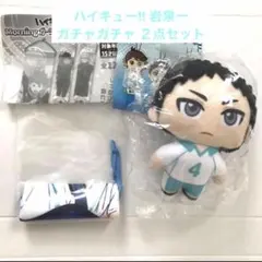 ♡300円均一♡【新品未使用】ハイキュー!! 岩泉一 ガチャガチャ２点セット