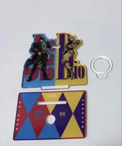 ジョジョの奇妙な冒険 マツキヨ　アクリル歯ブラシスタンド 空条承太郎 DIO