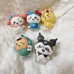 ちいかわ　サンリオ　なりきりフィギュア5つセット