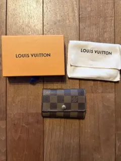 ルイヴィトン　キーケース　ダミエ　6連