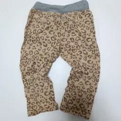子供服大放出 MPSヒョウ柄長ズボン ベージュ 120cm Y2K 平成