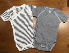petitbateau ボディスーツ 2枚セット 6m/67cm