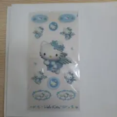 ハローキティ　シール　 青