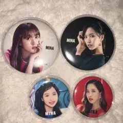 TWICEミナ　缶バッチ