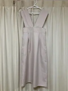 ジャンパースカート　薄ピンク