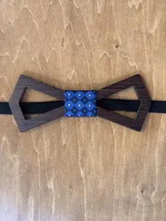 木製蝶ネクタイ ダークブラウン