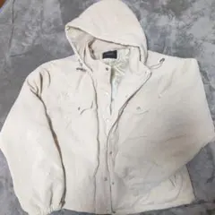 SUREVE コーデュロイ ダウンジャケット クリーム色