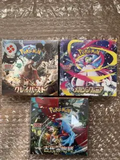 ポケモンカード5box スカーレットexスノーハザード古代の咆哮クレイバースト ポケモンカード5box スカーレットexスノーハザード古代の咆哮クレイ