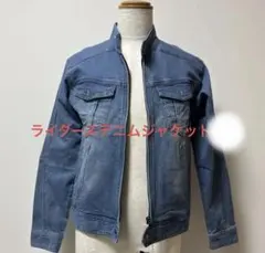 TORAICHI デニムライダースジャケット Lサイズ ストレッチデニムのサムネイル