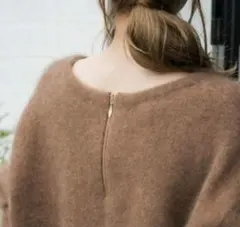 ラウンジドレス　ニット