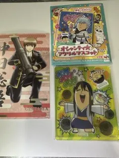 新品未開封☀︎銀魂 桂小太郎 大川ぶくぷくアクリルマスコット購入特典付　沖田総悟