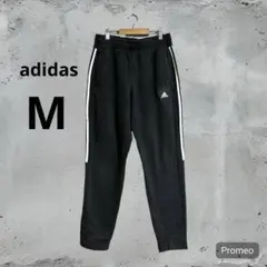adidas ブラック トレーニングパンツ M スポーツ ジャージ　スエット