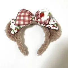 ディズニーシー カチューシャ Hearty Strawberry シェリーメイ | Mercari