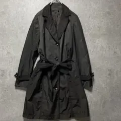 LAUTREAMONT ロートレアモン　ナイロン　トレンチコート　リボン　38