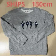 SHIPS　130cm　HELP　The Beatles　スウェット　トレーナー