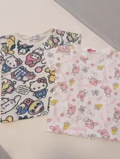 サンリオ Tシャツ 2枚セット 90cm