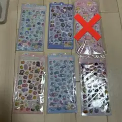 ぷっくりシール 5枚セット まとめ売り