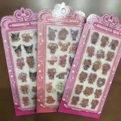 アクリルシール サンリオ 日焼け 3種類セット