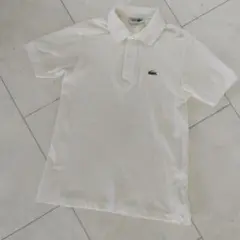 CHEMISE LACOSTE ポロシャツ ホワイト80s ラコステ　Мサイズのサムネイル