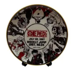 ジャンプショップ　神保町　ONE PIECE メモリアルプレート　皿　ルフィ