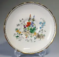 アンティーク タスカン アールデコ エナメル装飾 　小皿 イギリス　1920年～