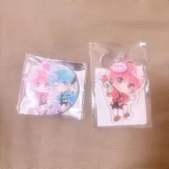 すとぷり さとみくん アクキー さところ 缶バッジ