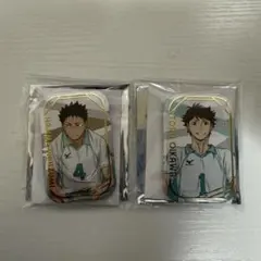 ハイキュー セブンネット 缶バッジ 及川徹 岩泉一