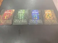 Harry Potter Hogwarts House Pride 4枚セット