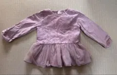 petit main 薄紫 チュニック 110