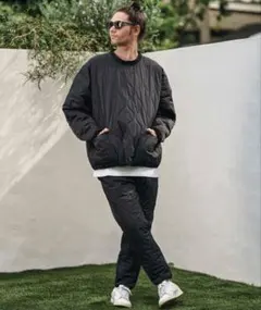 【CAMBIO(カンビオ)】オニオンキルトパンツ セットアップ