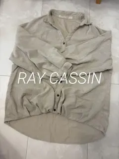 RAYCASSIN シャツ　コーデュロイシャツ