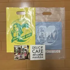 LOVE PSYCHEDELICO ステッカーとビニールバッグセット