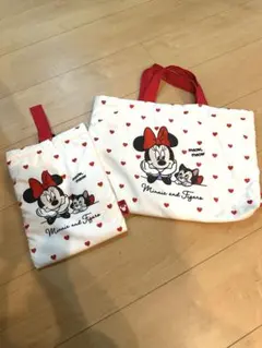 ミニーマウスとティガー 手提げ袋＆上靴入れセット