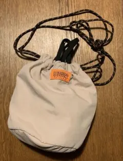 UNIVERSAL OVERALL ドローストリングバッグ ピンクベージュ