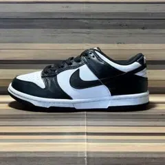 ナイキ ダンク LOW GS ブラック ホワイト パンダ 22.5cm