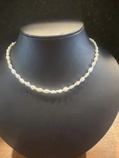 淡水パール マザーオブパールのネックレス