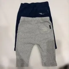 petit main 7部丈パンツ 2枚セット　90cm