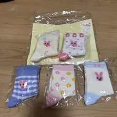 ミキハウス靴下5足セット 11-13cm (女の子)