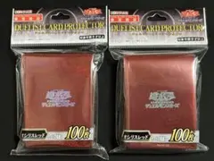 遊戯王 オシリスレッド スリーブ コナミフレンドリーショップ限定 3個