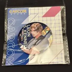 カプコン ストア 実田千聖 バイオハザード レオン ホログラム缶バッジ