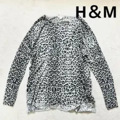 【エイチアンドエム】M 長袖 チュニック　Tシャツカットソー 薄手