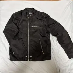 美品】ディーゼル 池田エライザ着用 ライダースジャケット 黒 ブラック